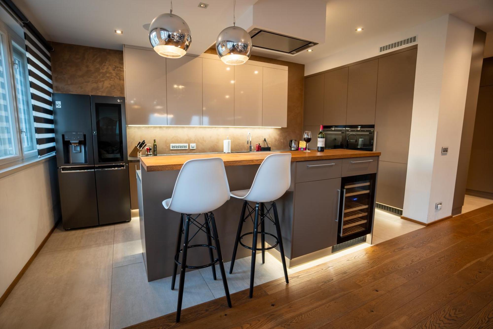 Luxury Rooftop Appartment With Fantastic Views Praha Bagian luar foto